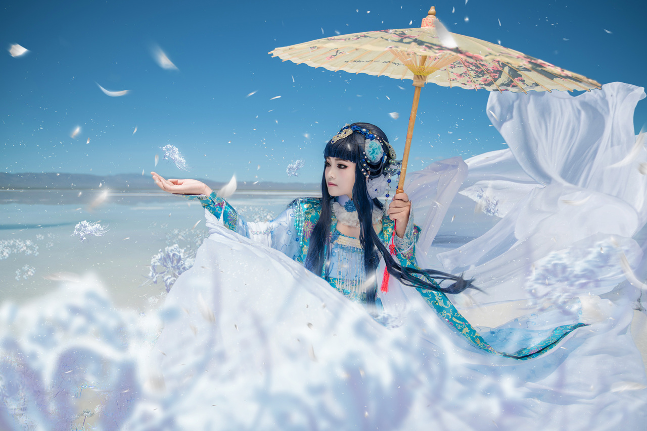 金光不布袋戏玲珑雪霏cosplay