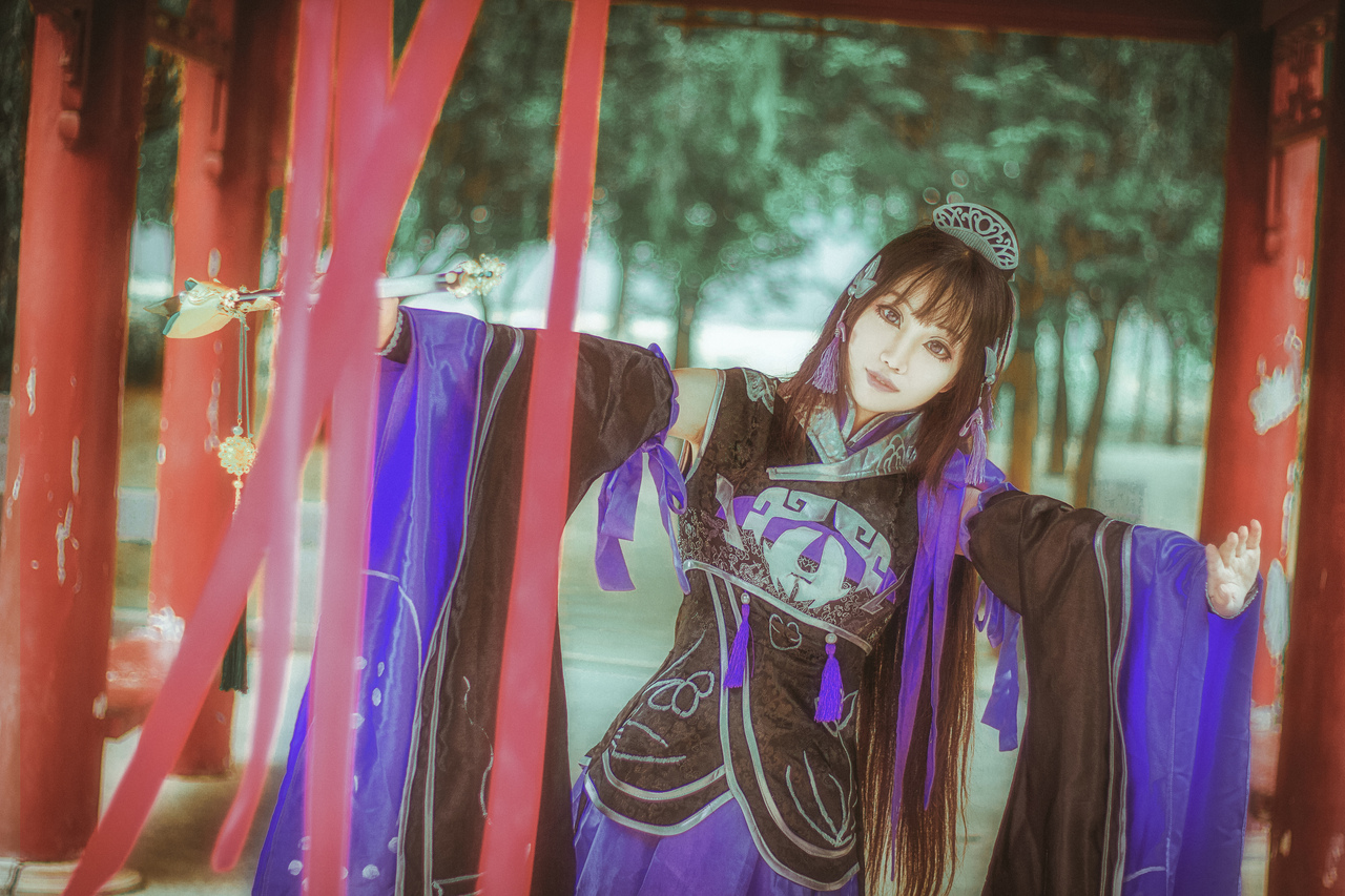 剑网三 破军花萝·日cosplay