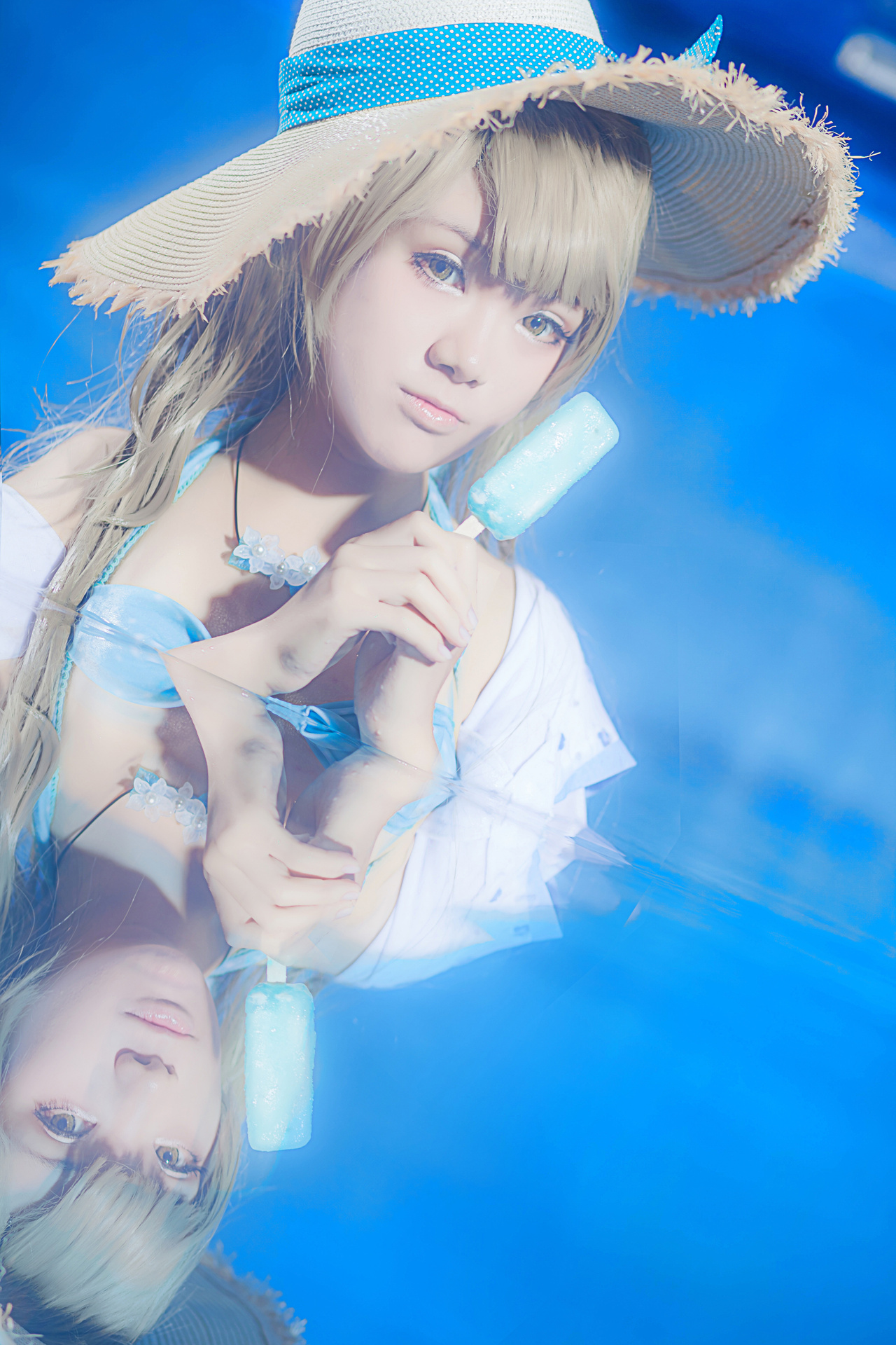 lovelive南小鸟水着泳装cosplay