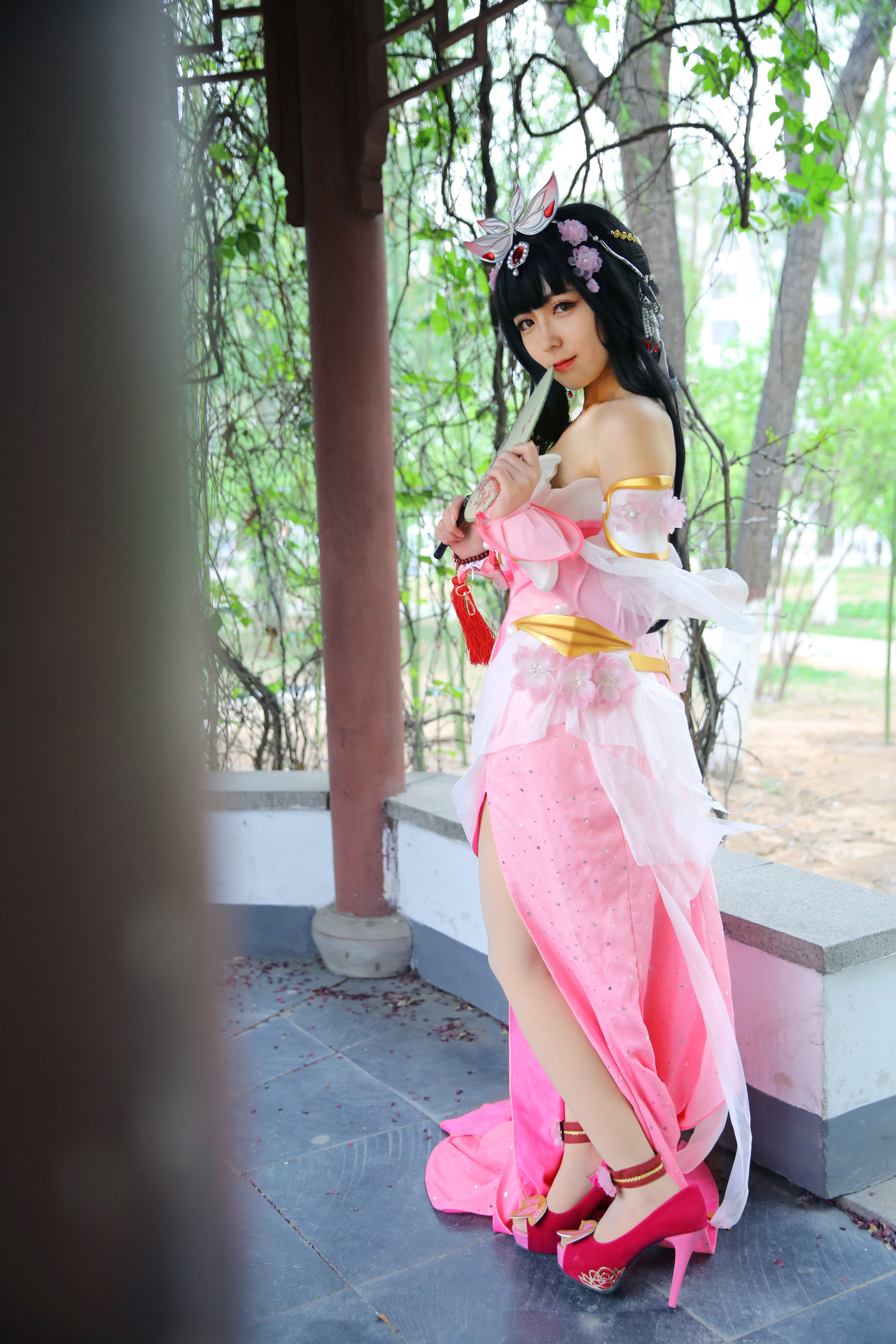 甄姬游园惊梦cosplay