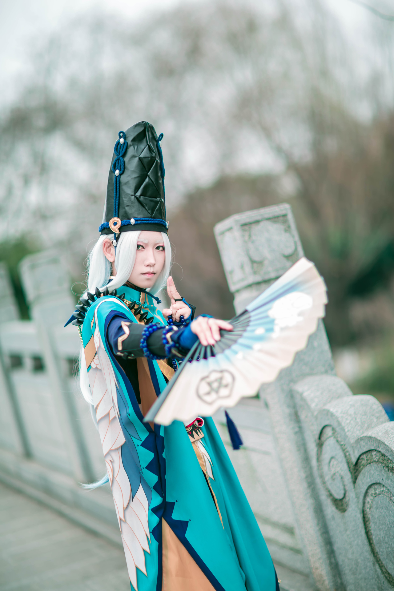 阴阳师手游安倍晴明cosplay