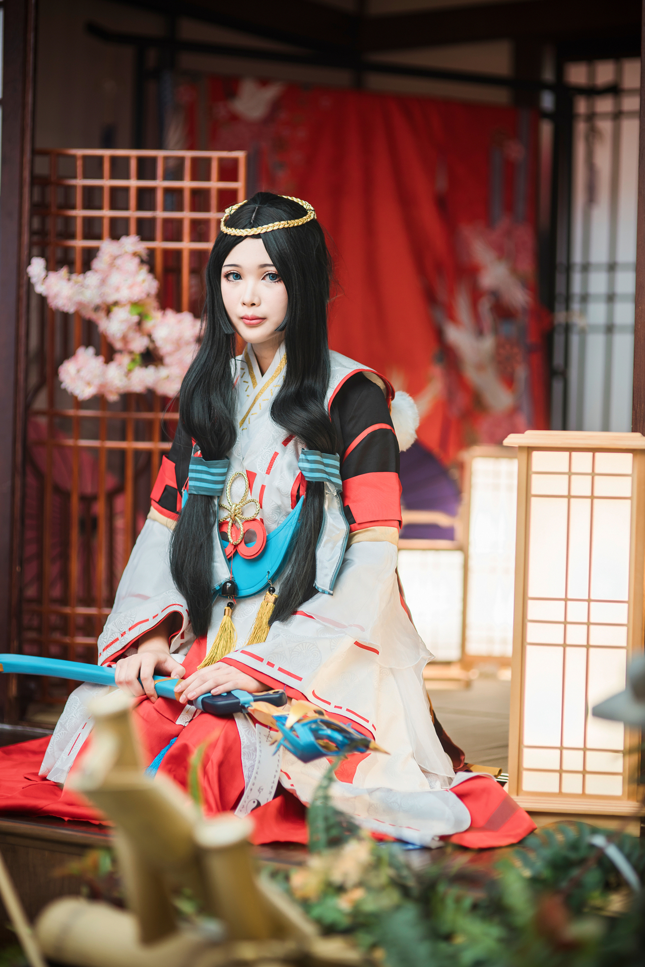 阴阳师八百比丘尼cosplay