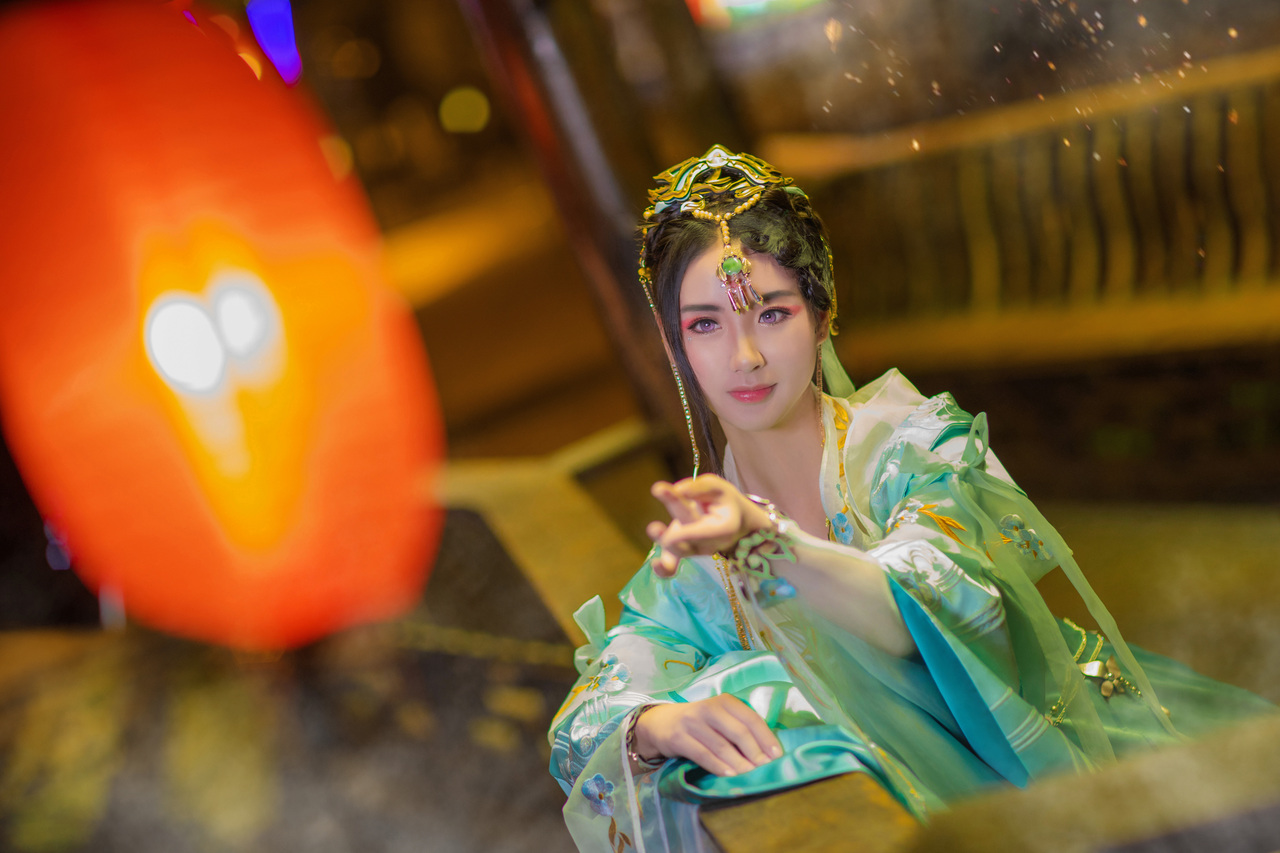 天涯明月刀·心王·醉花阴cosplay