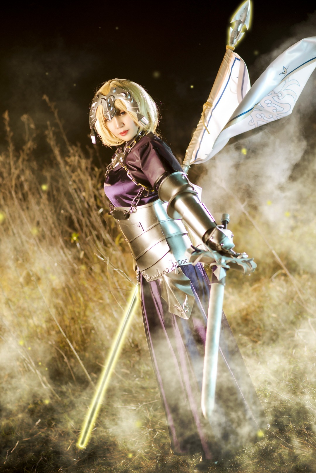 fate/grand order圣女贞德cosplay