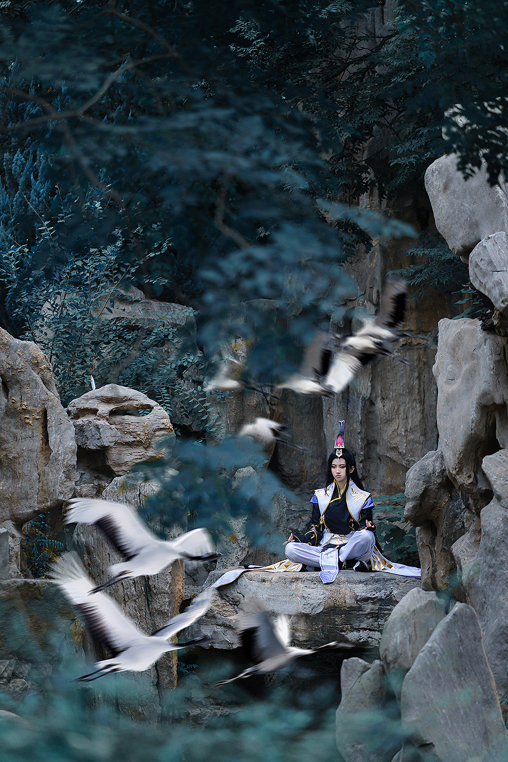 剑侠情缘网络版三秦风道长cosplay