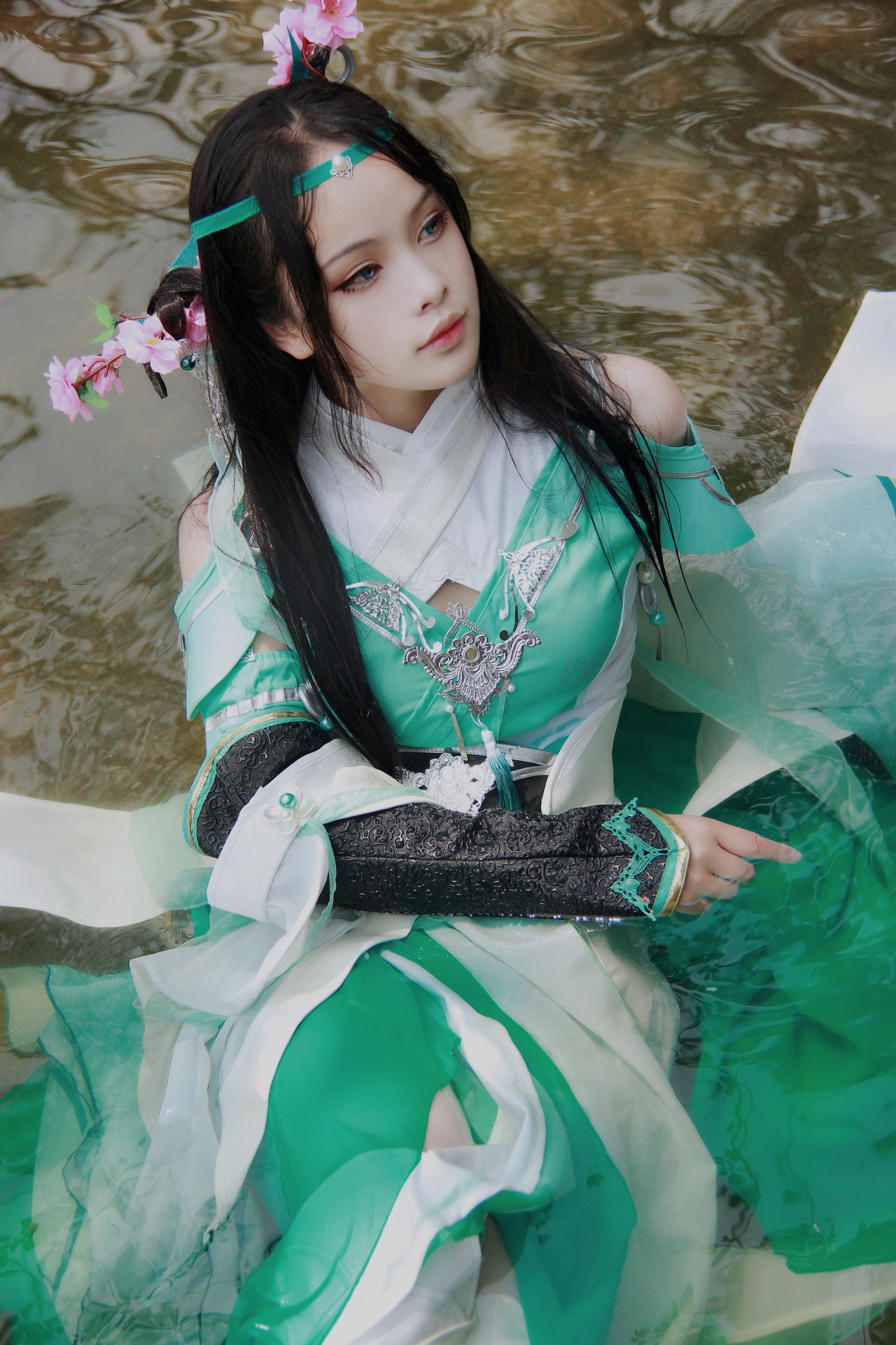 剑侠情缘网络版叁 长歌雪河成女cosplay