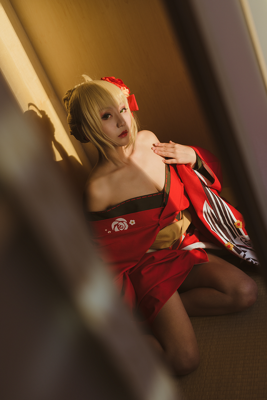 fategrandorder尼禄和服cosplay