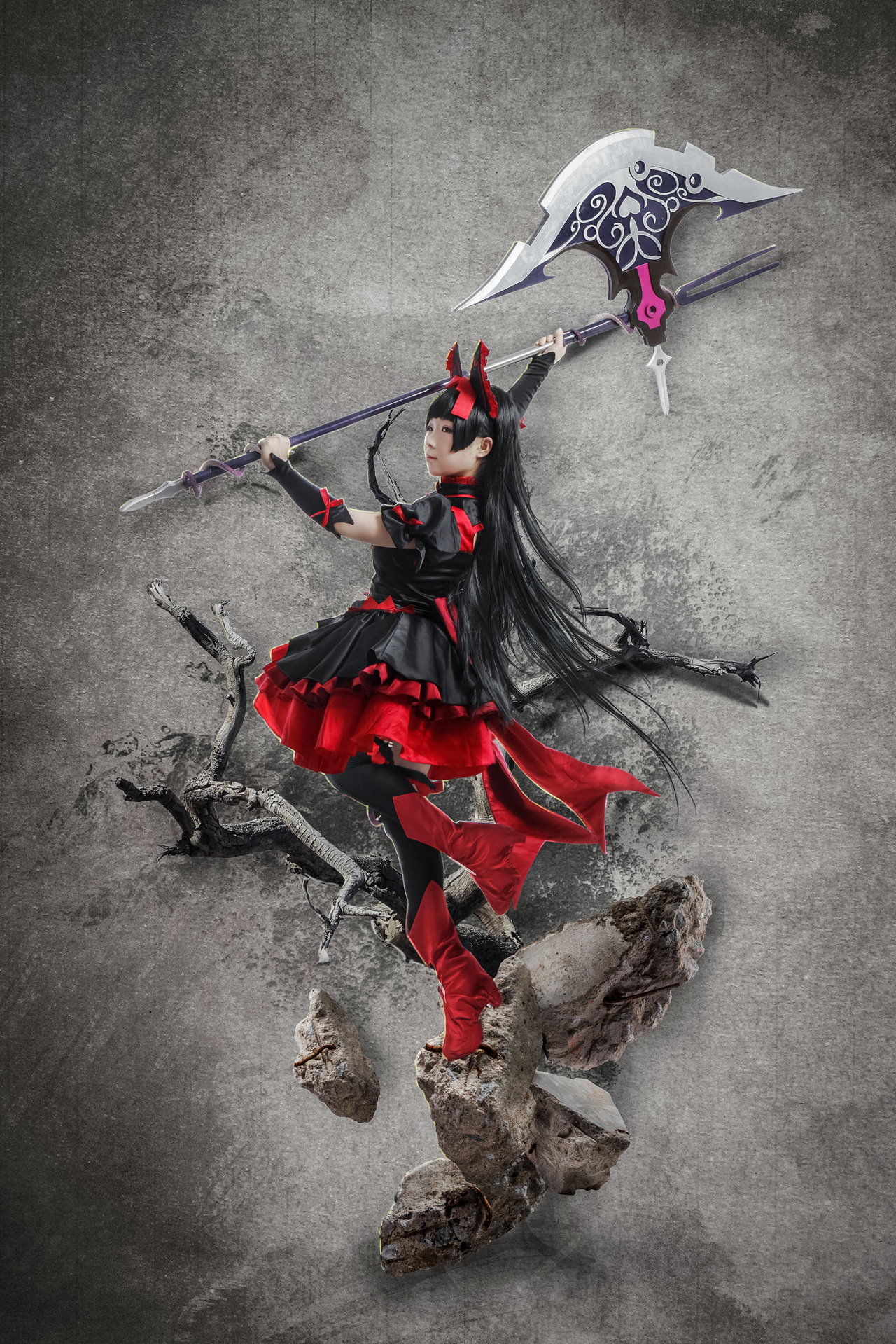 奇幻自卫队 死神萝莉麦丘利cosplay