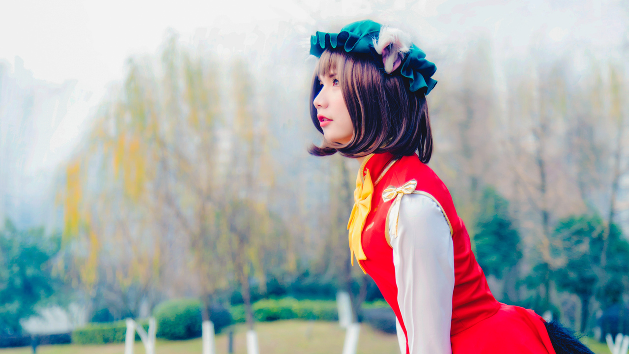 東方project 橙喵cosplay 東方project 橙喵cosplay