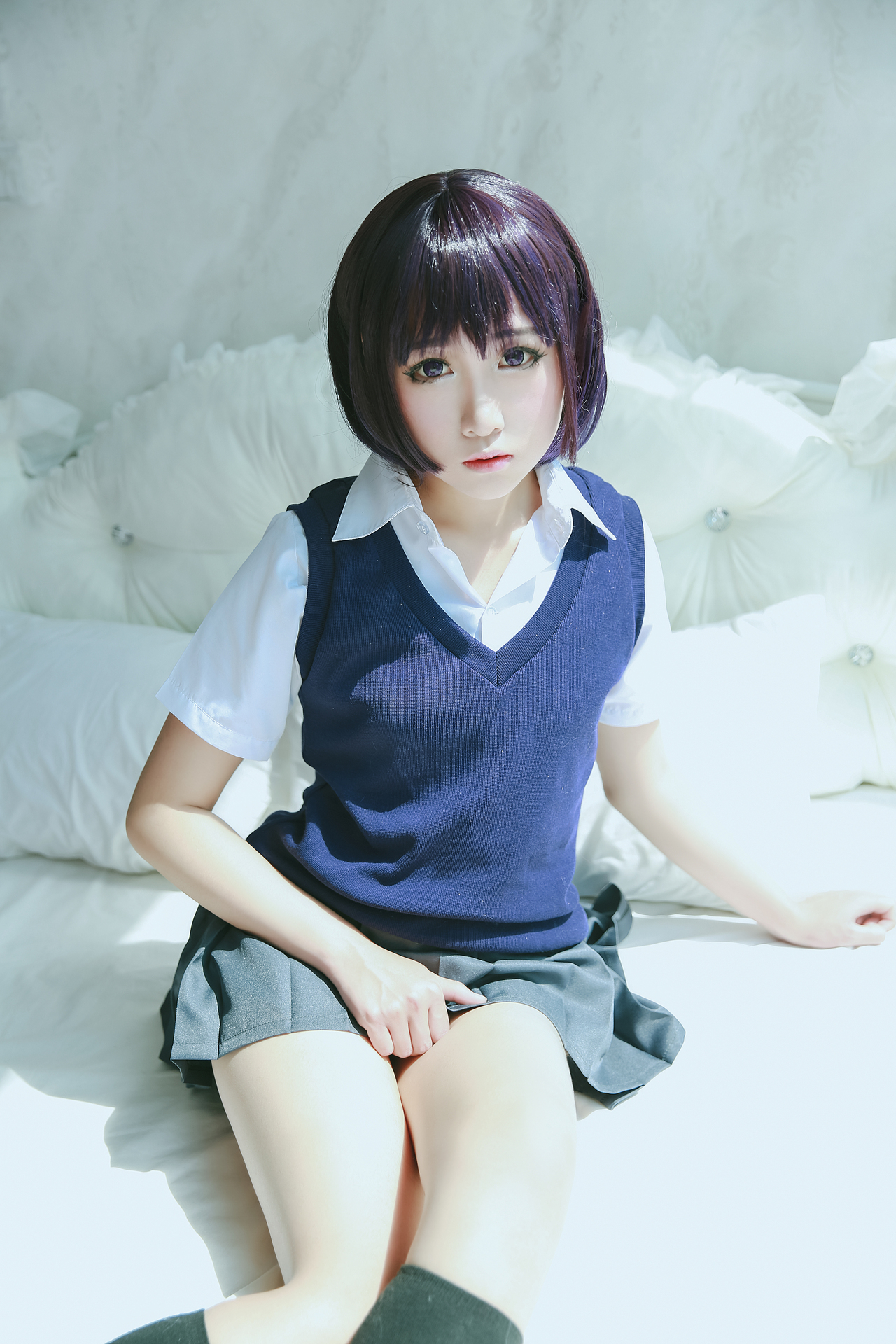 人渣的本愿安乐岗花火cosplay