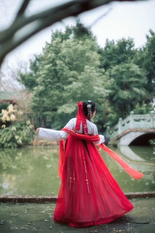 汉服写真 儒裙
