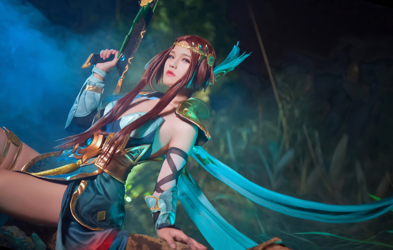 王者荣耀虞姬cosplay