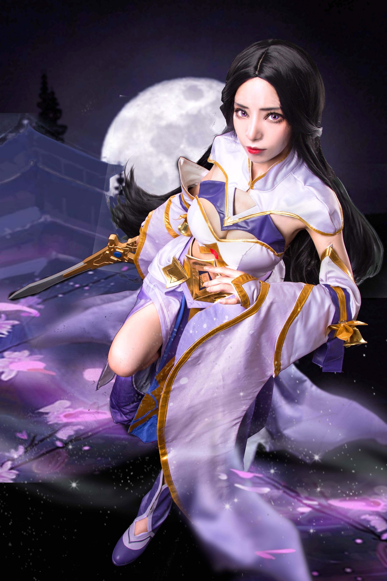 王者荣耀露娜cosplay