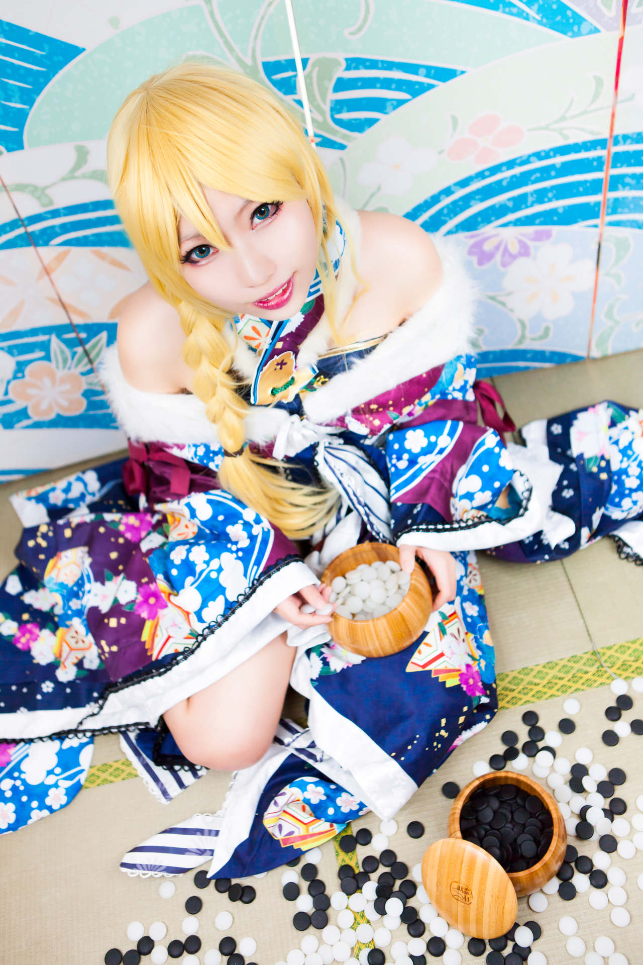 lovelive绚濑绘里正月和服觉醒cosplay