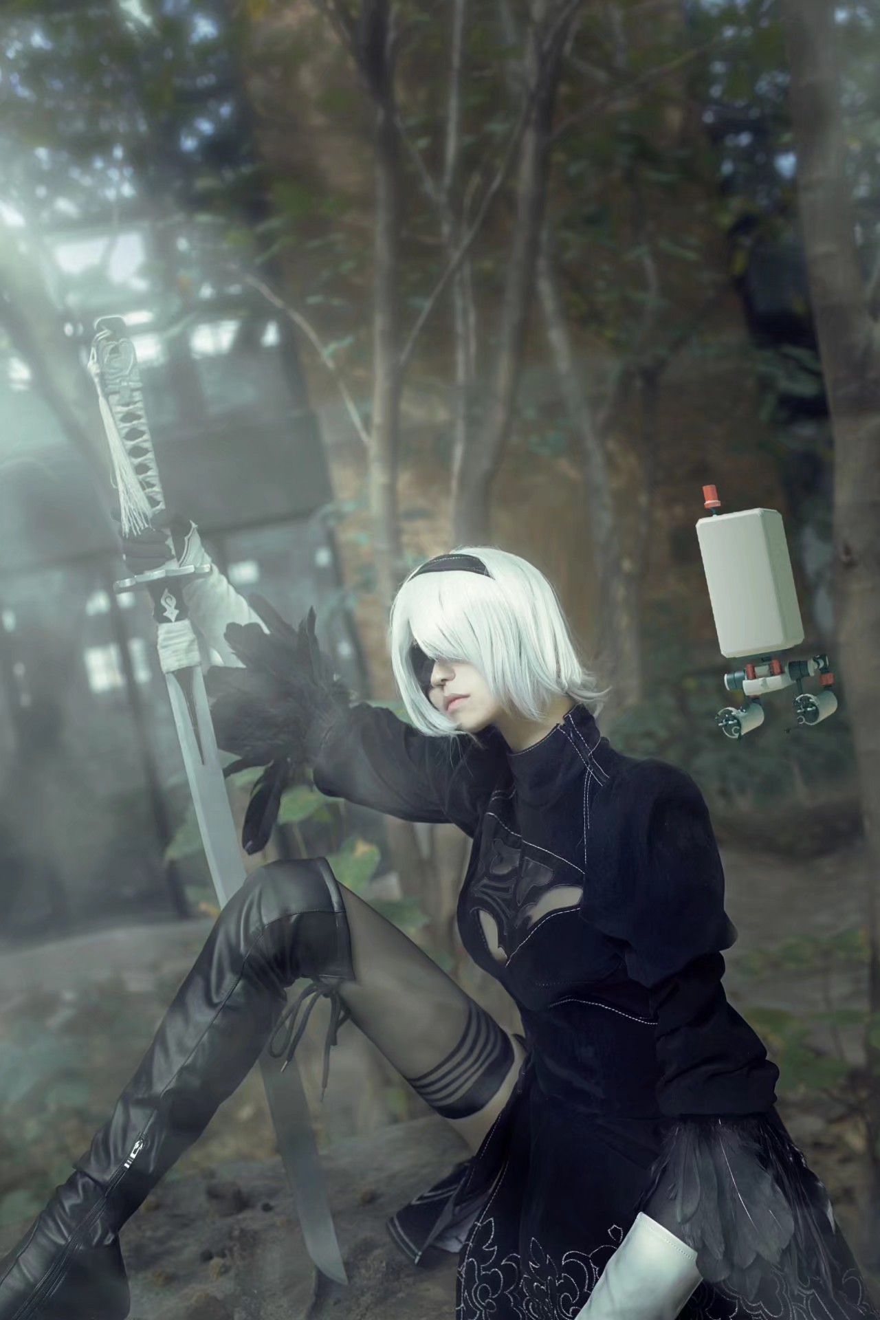 【尼爾機械紀元】2b 偽娘cosplay