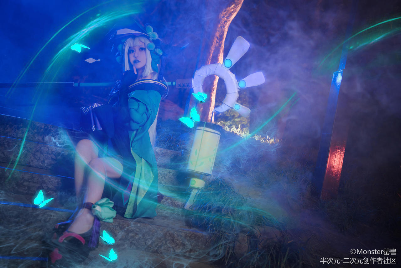 青行灯cosplay 誰の魂にも、物語が眠ってるんだよ