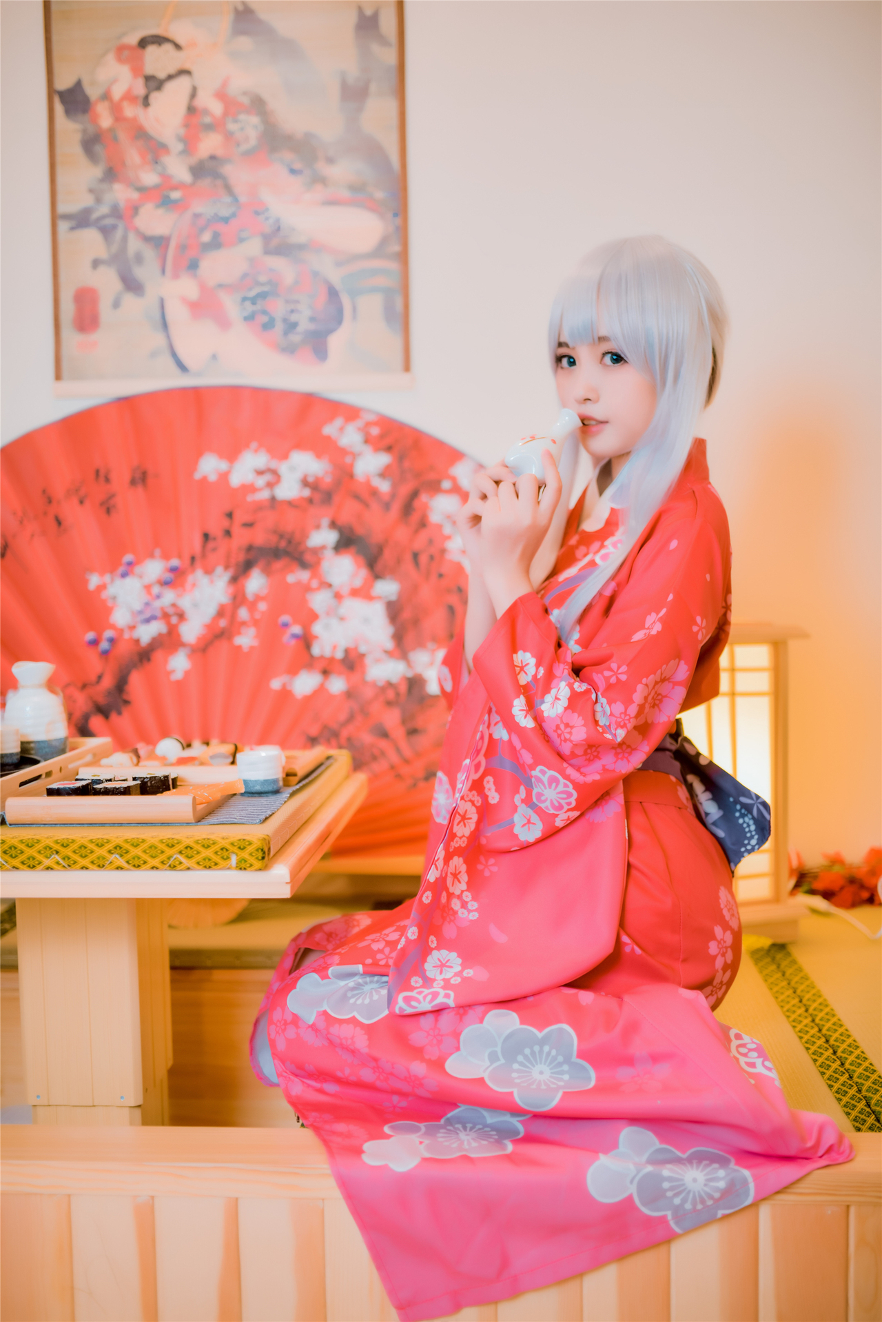 和泉纱雾浴衣cosplay