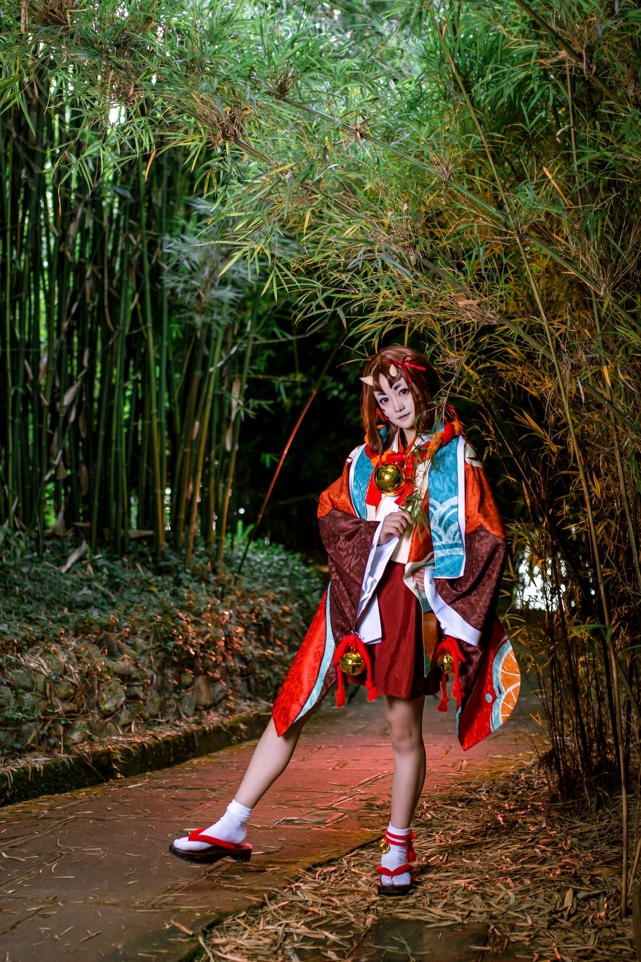 阴阳师座敷童子cosplay