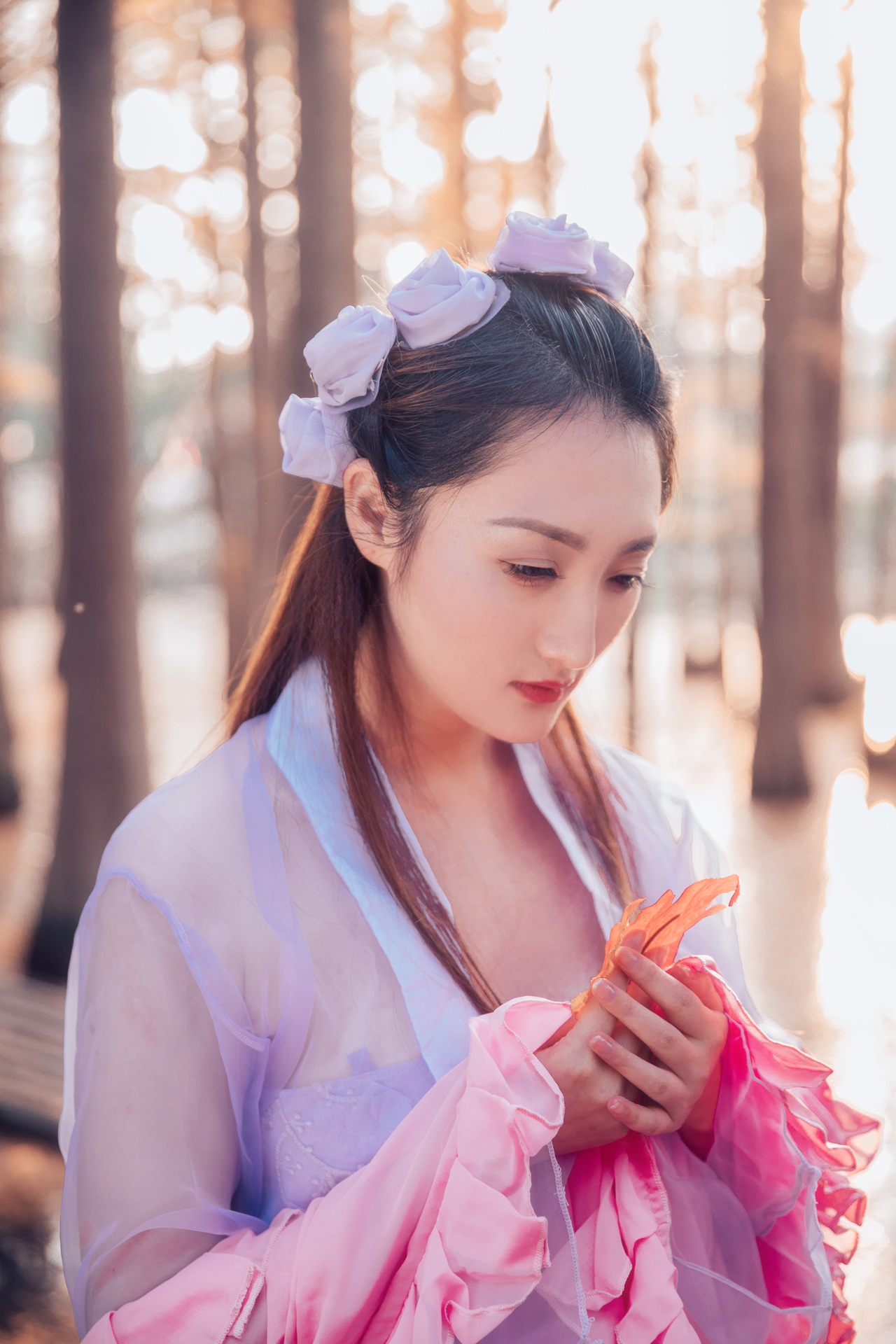 东游记何仙姑牡丹仙子cosplay