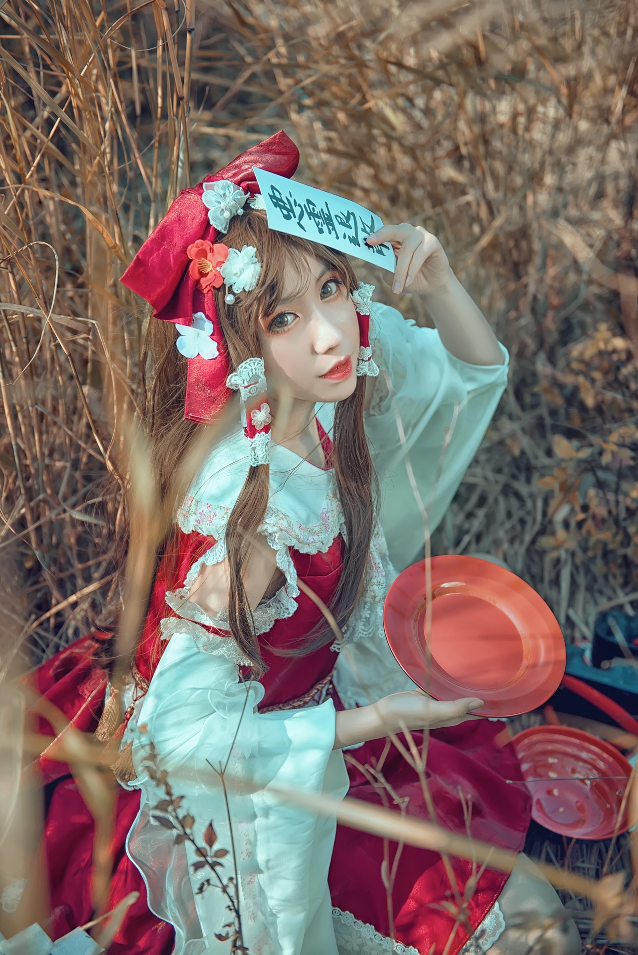 tya事务所东方project博丽灵梦二设cosplay