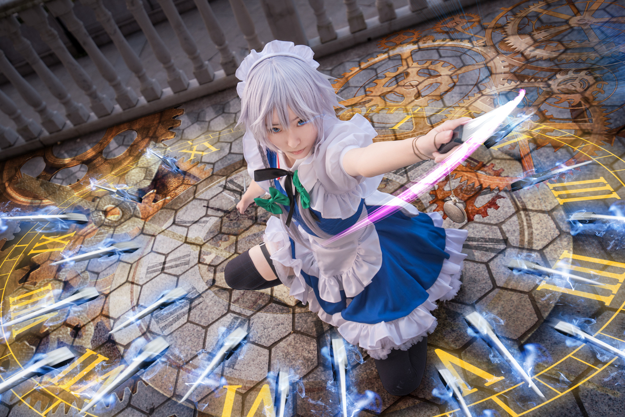 蒂雅文化-东方project 十六夜咲夜cosplay