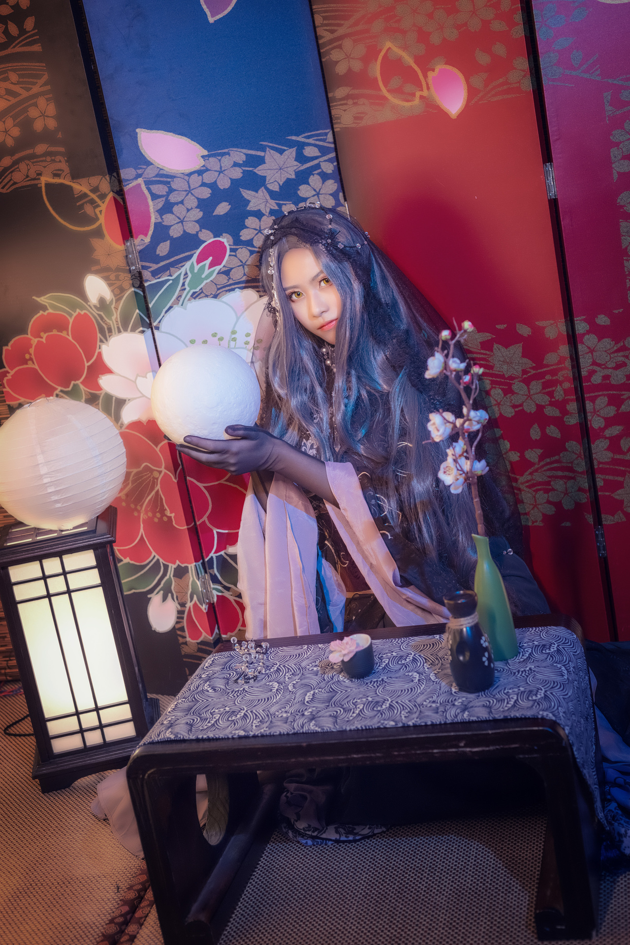 角色名:乌云托月   cn:祀琉月#cos正片##食之契约##食之契约-乌云托月