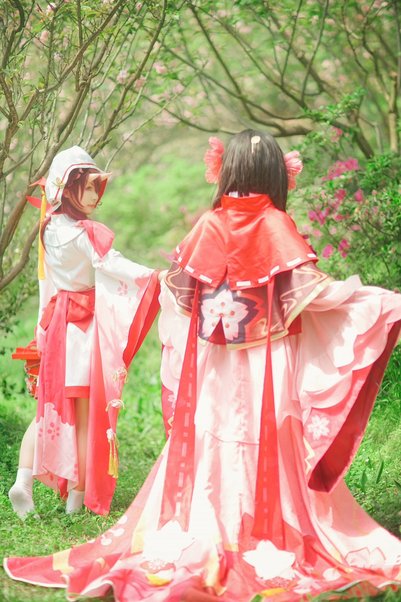 阴阳师——樱与桃cosplay【剧情cp向】