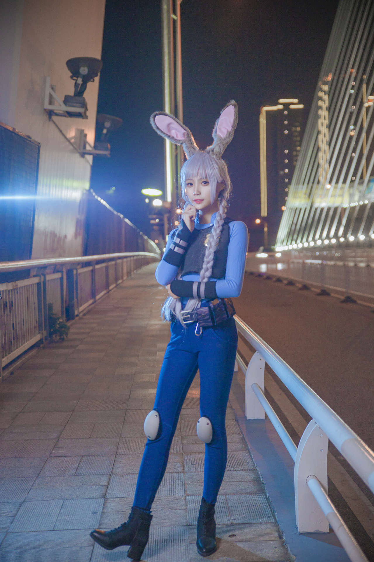 疯狂动物城朱迪兔cosplay