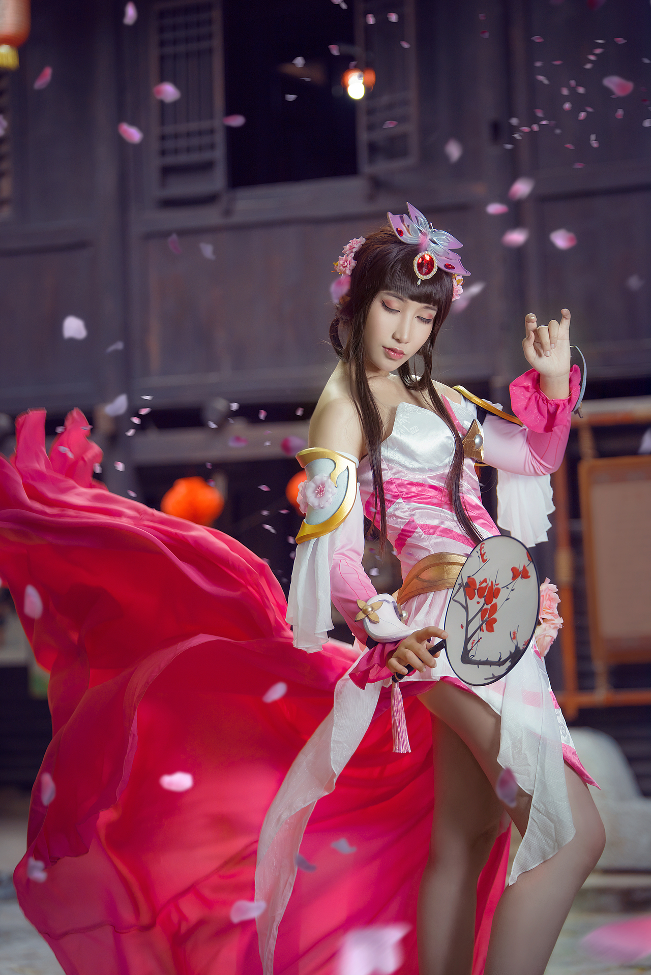 王者荣耀游园惊梦甄姬cosplay