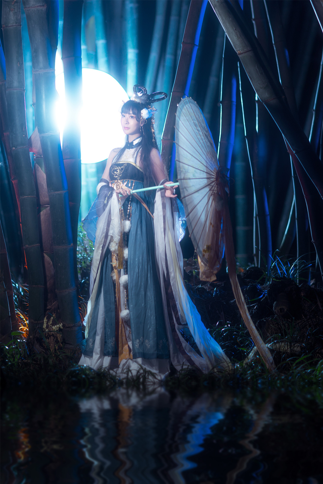 奇迹暖暖·夕月潇湘cosplay