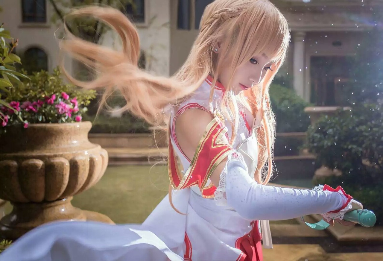 刀剑神域亚丝娜cosplay