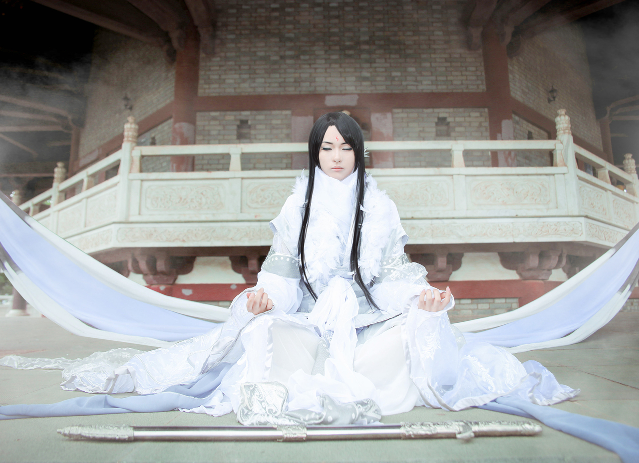 仙侠奇缘之花千骨~白子画cosplay