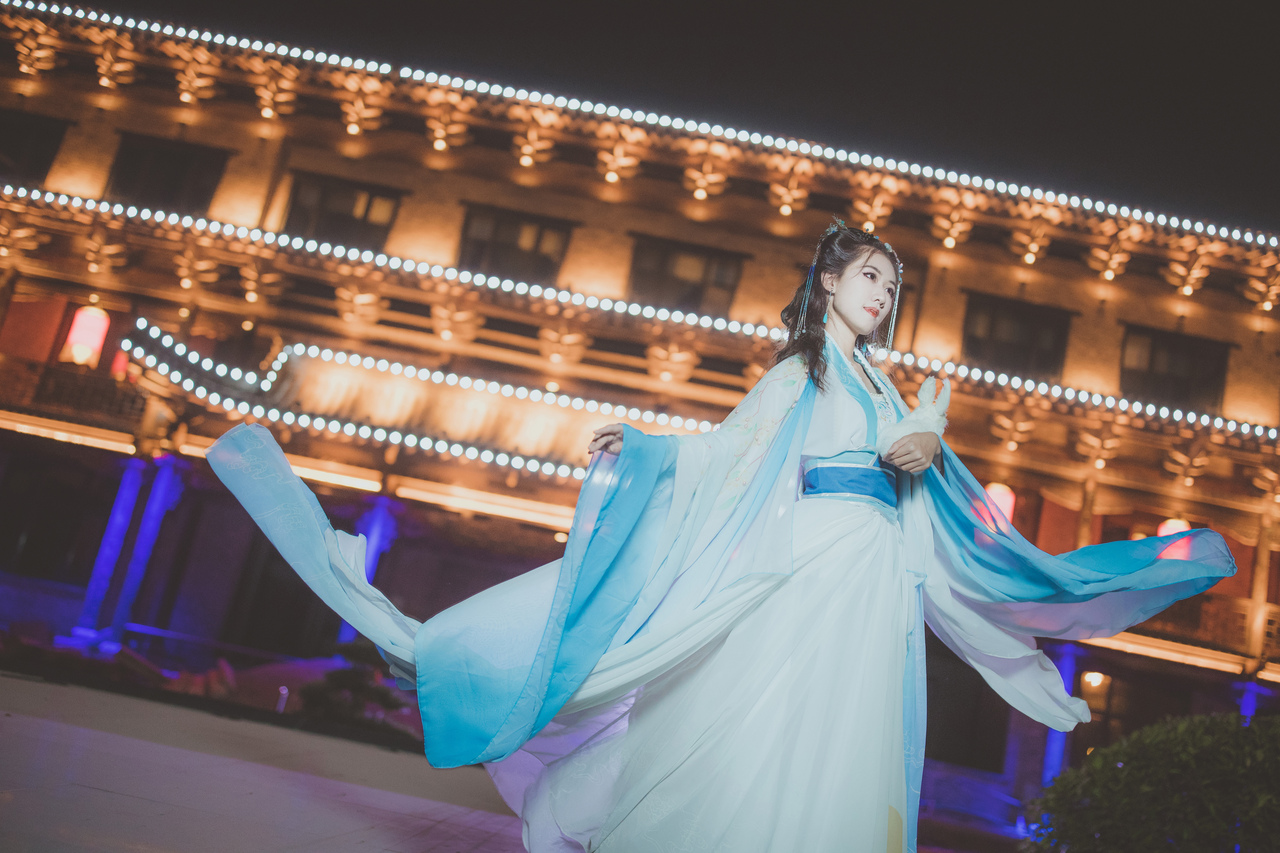 古风月拟人cosplay