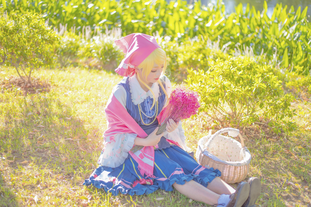 绘里特典卡(村姑绘)cosplay