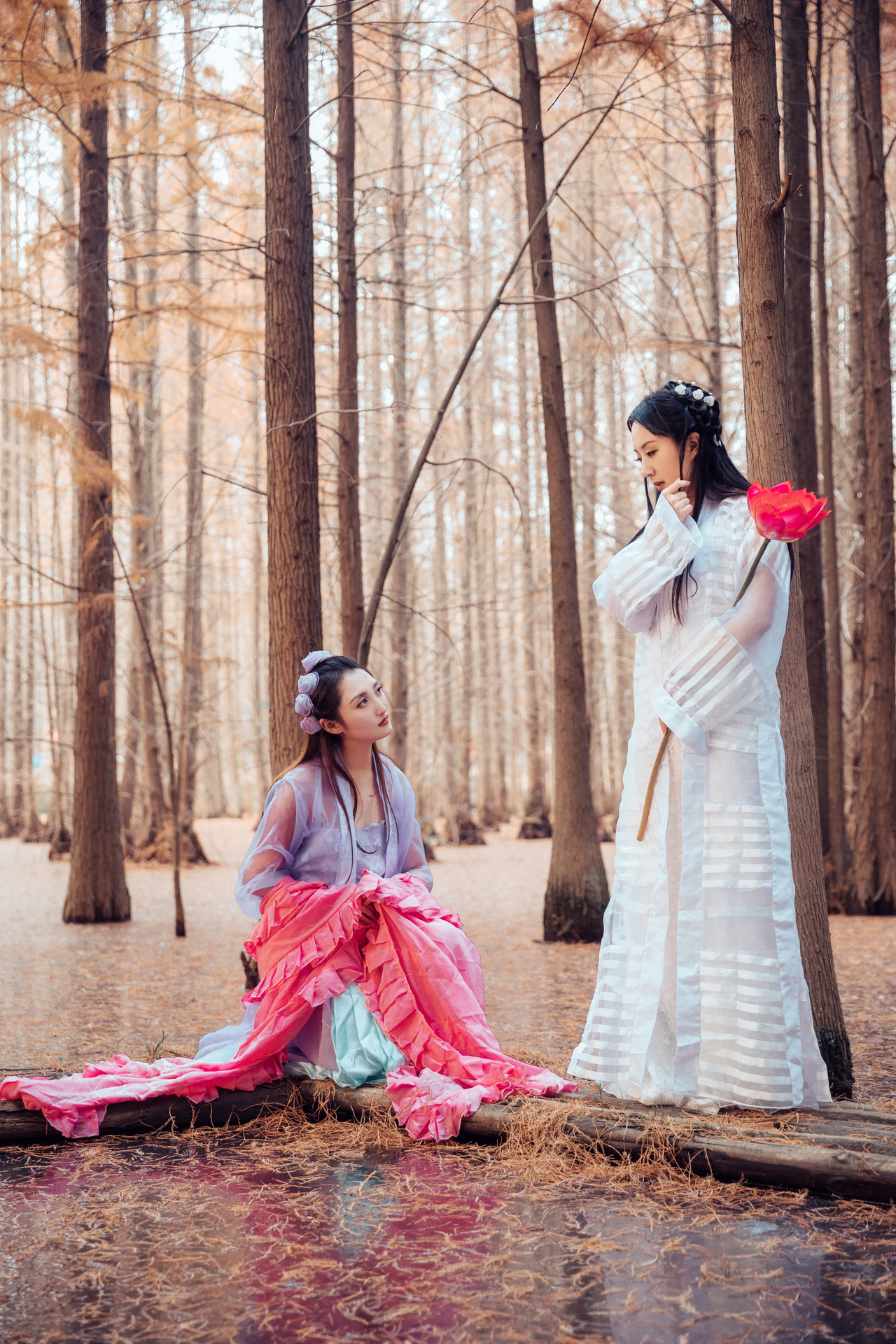 东游记何仙姑牡丹仙子cosplay