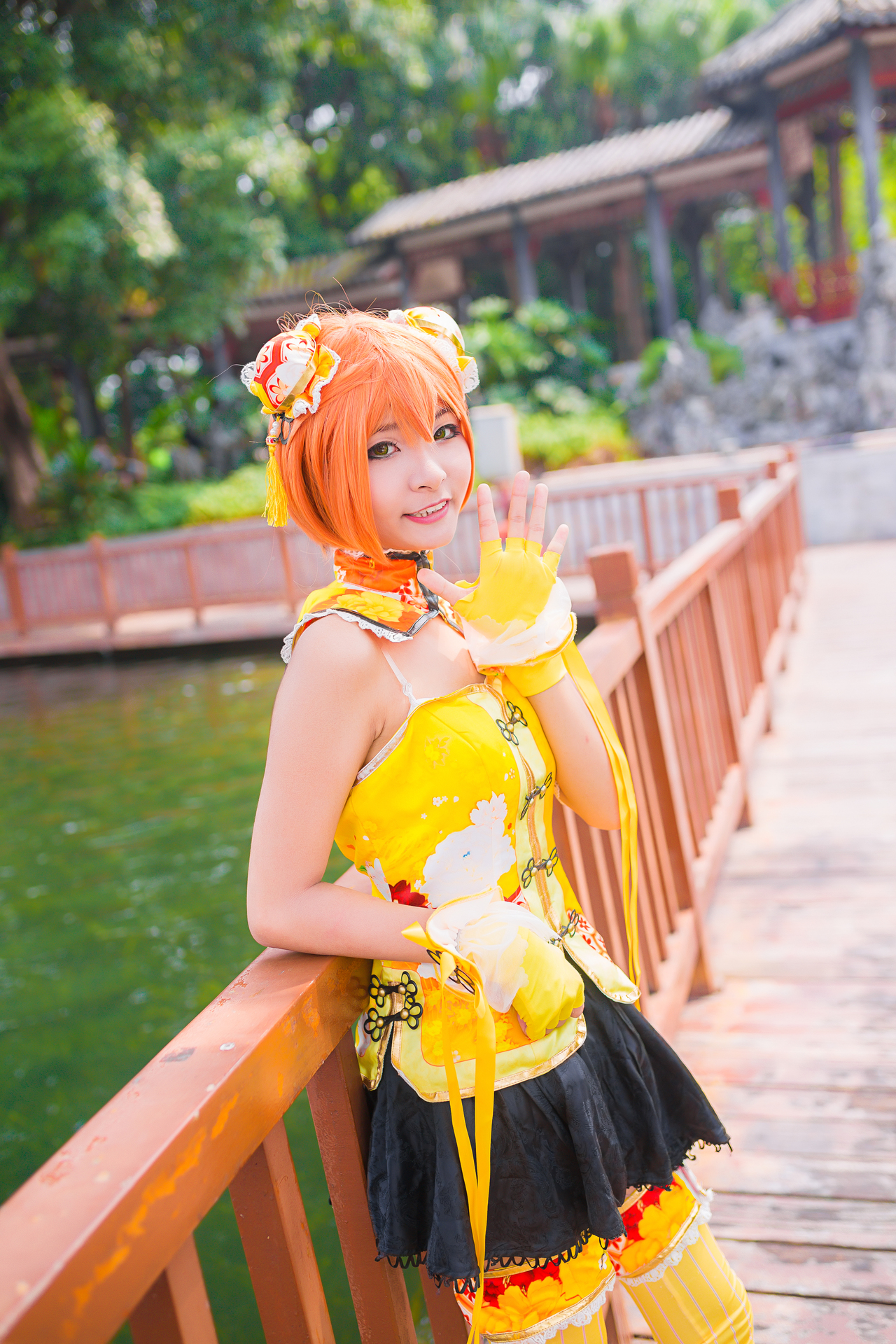 Lovelive 星空凛旗袍觉醒cosplay Lovelive 星空凛旗袍觉醒cosplay