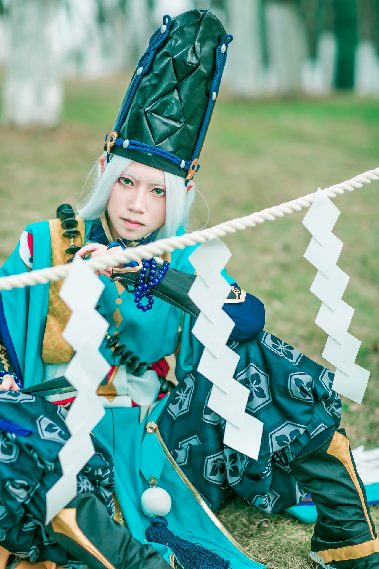 阴阳师手游安倍晴明cosplay