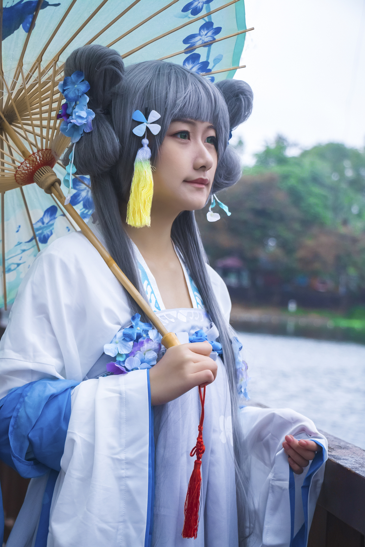 VOCALOID洛天依 花辰月夕Cosplay