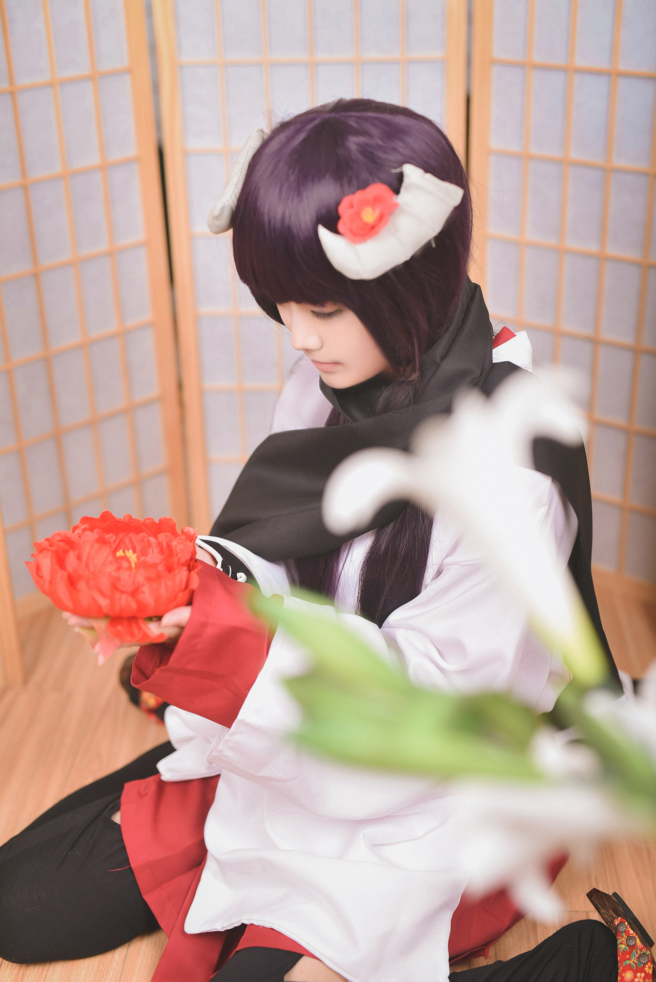 妖狐x仆ss 白鬼院凛凛蝶cosplay 妖狐x仆ss 白鬼院凛凛蝶cosplay
