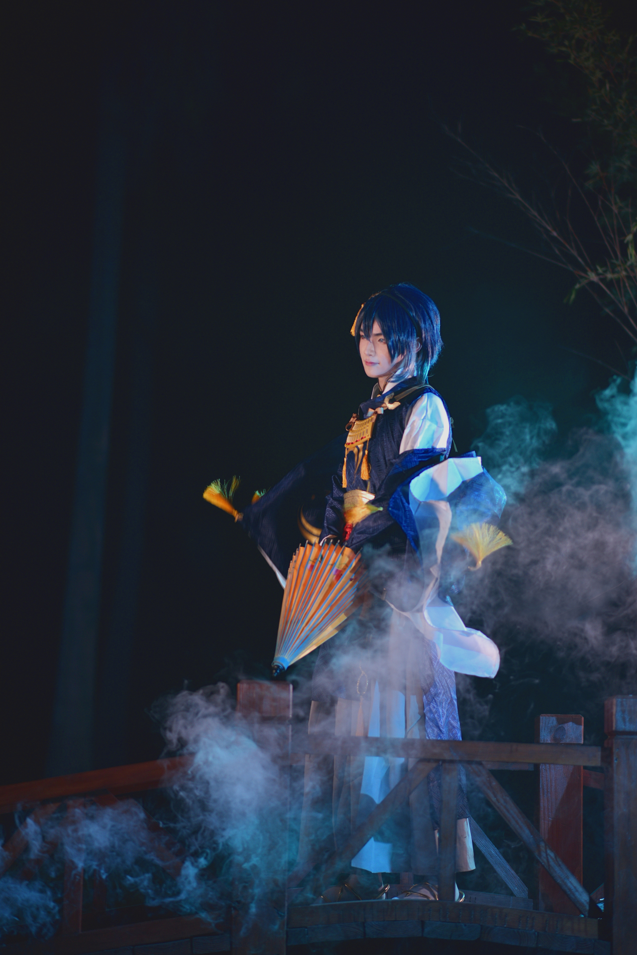 角色名:三日月宗近  cn:coser青夜