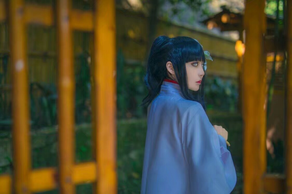 火影忍者雏田婚服cosplay