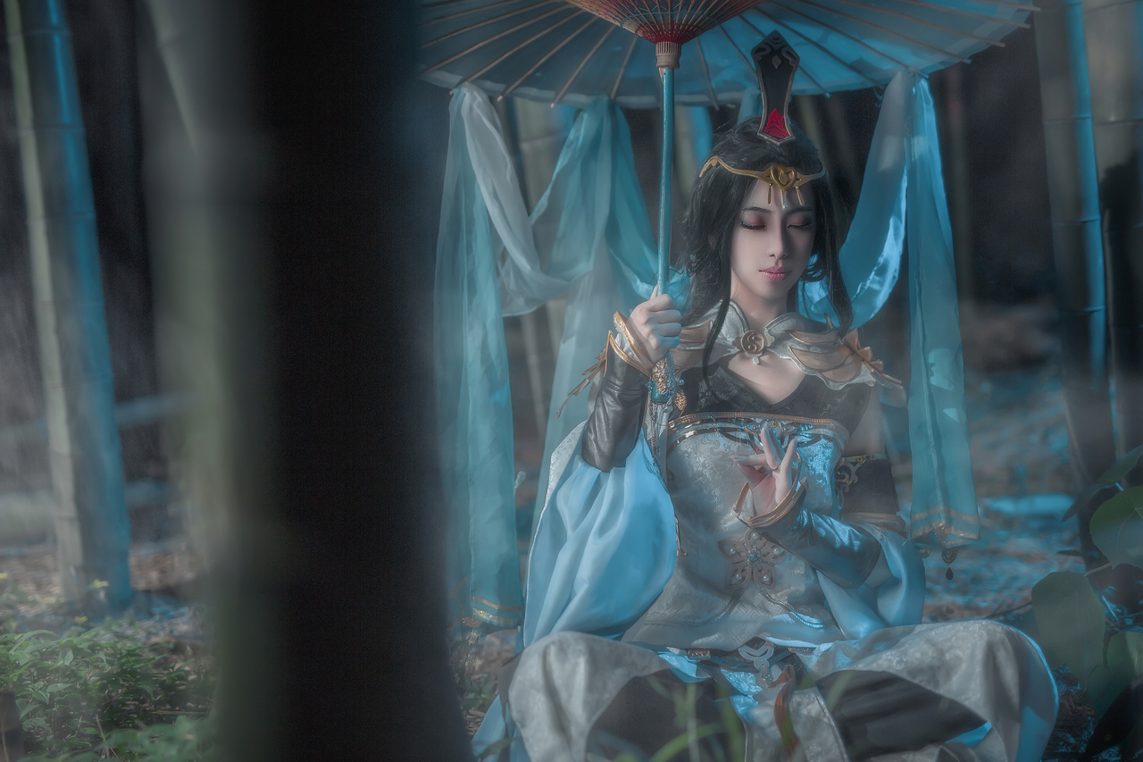 剑侠情缘三 秦风道姑cosplay