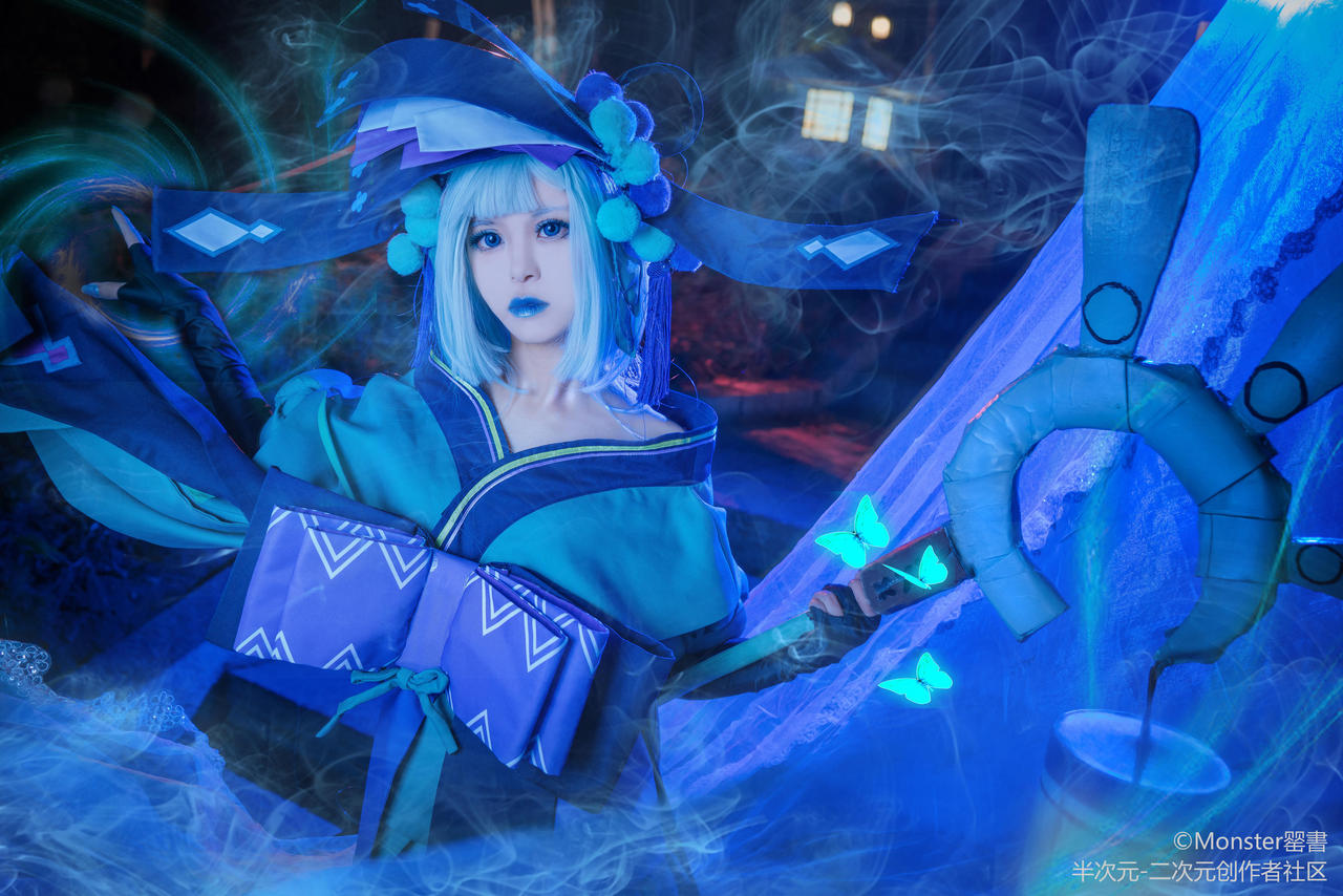青行灯cosplay 誰の魂にも、物語が眠ってるんだよ