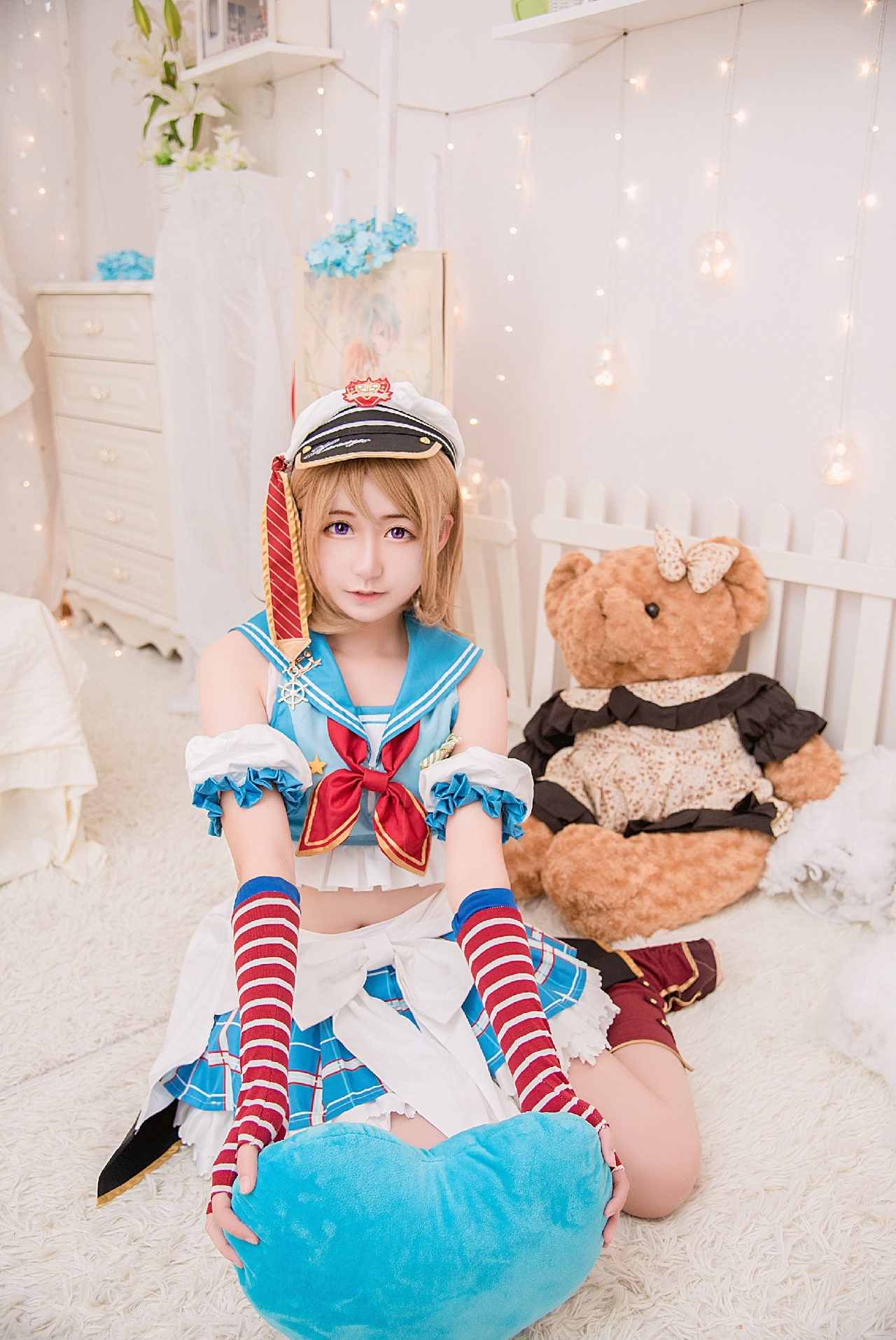 lovelive小泉花阳海军觉醒cosplay