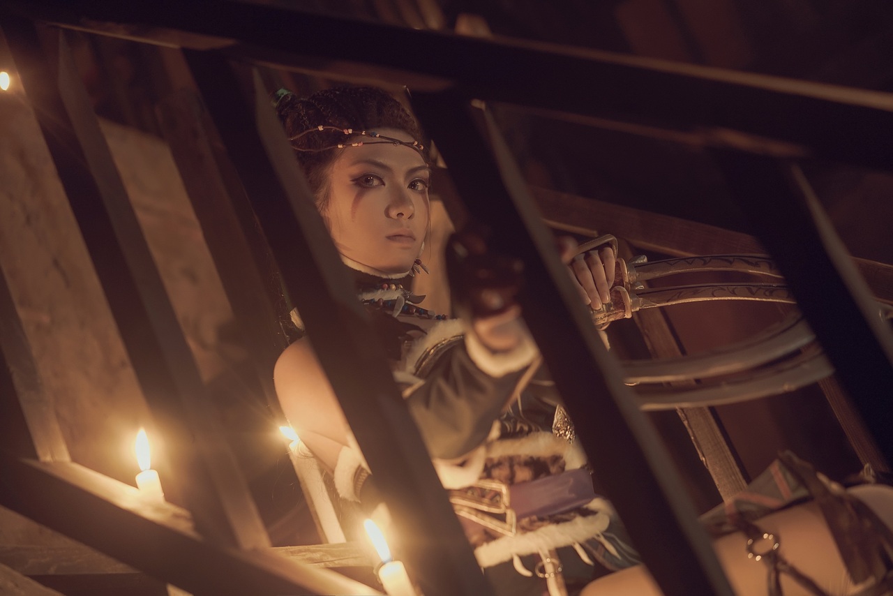 秦时明月——月狼之裔·诺敏cosplay
