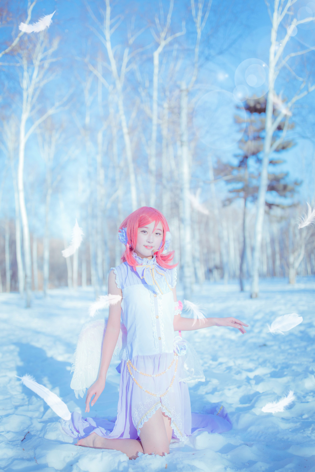 LoveLive!西木野真姬cosplay,天使为了所爱之人折断羽翼