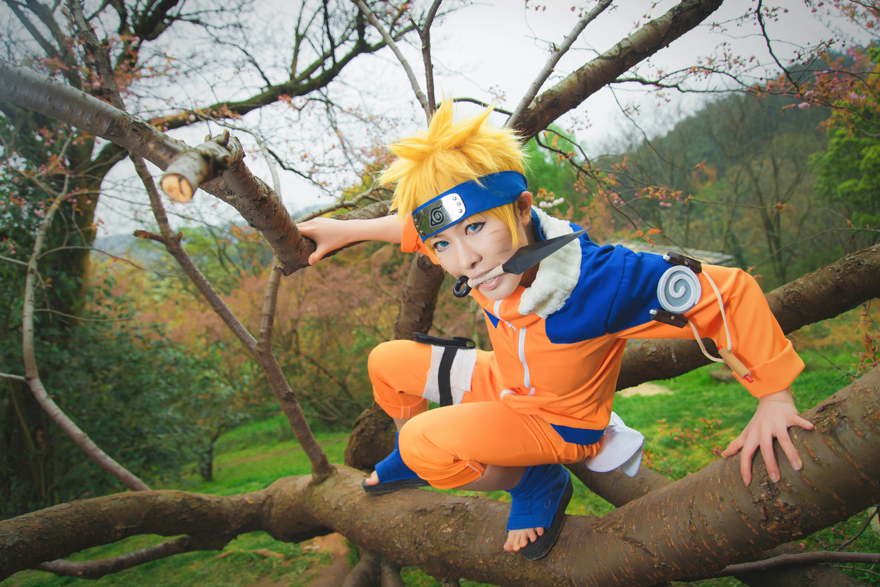 火影忍者 漩涡鸣人cosplay