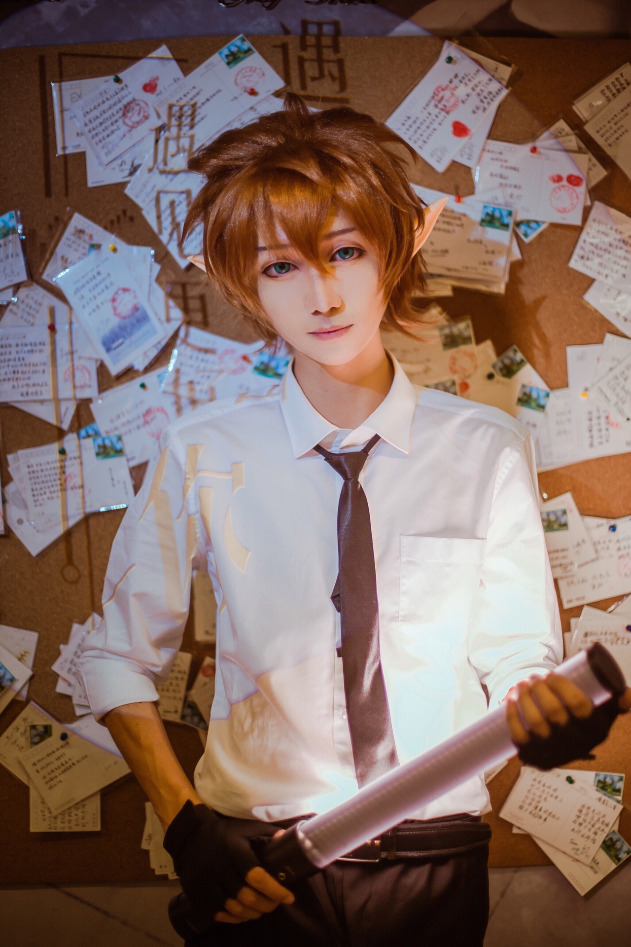 凹凸世界私设安迷修cosplay