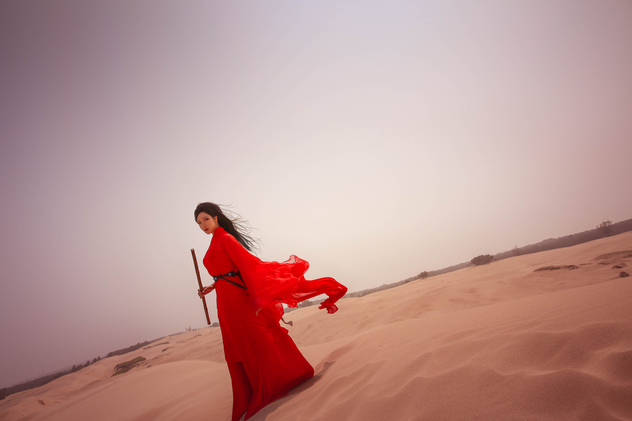 【私影】大漠红衣