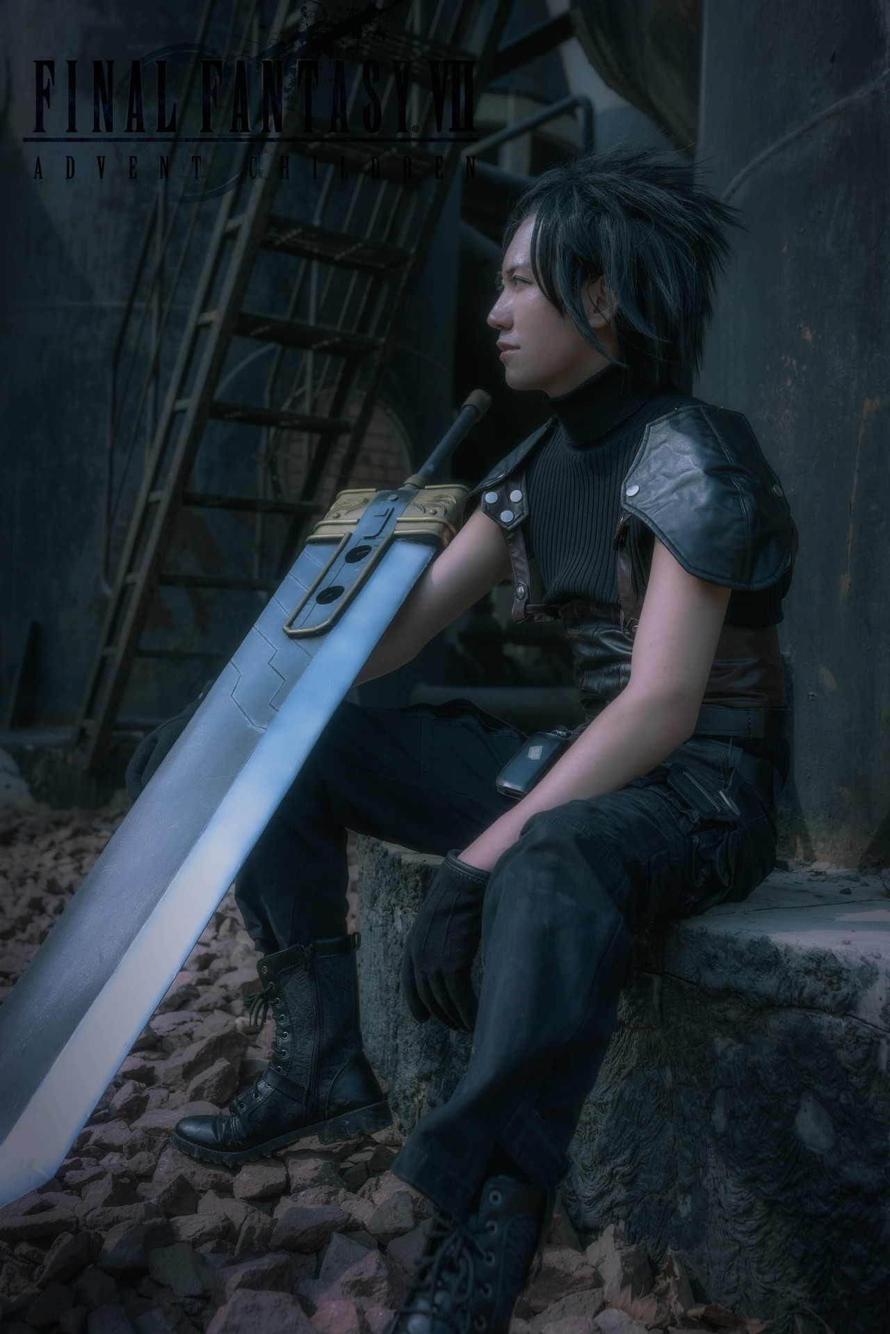 最终幻想7扎克斯cosplay